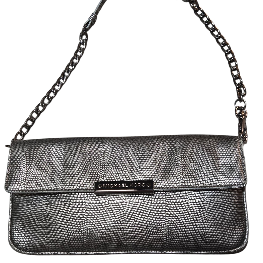 Michael Kors Silver Shoulder Bag